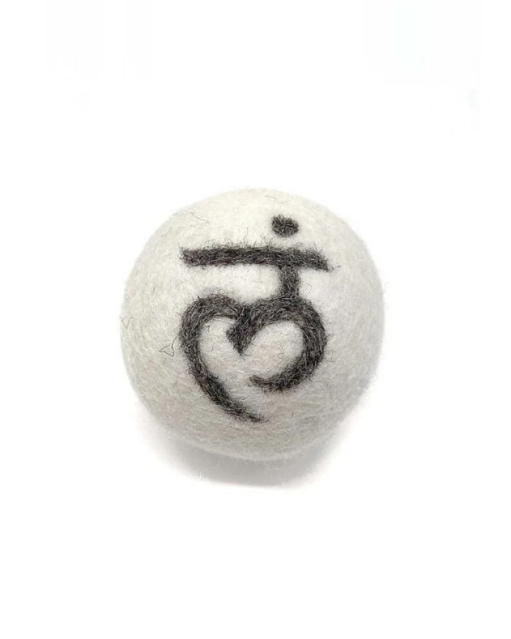 Wooliie Handgefertigte Mantra-Bälle aus 100 % naturbelassener Schurwolle – 7 Designs