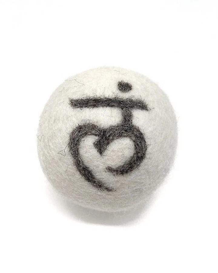 Wooliie Handgefertigte Mantra-Bälle aus 100 % naturbelassener Schurwolle – 7 Designs