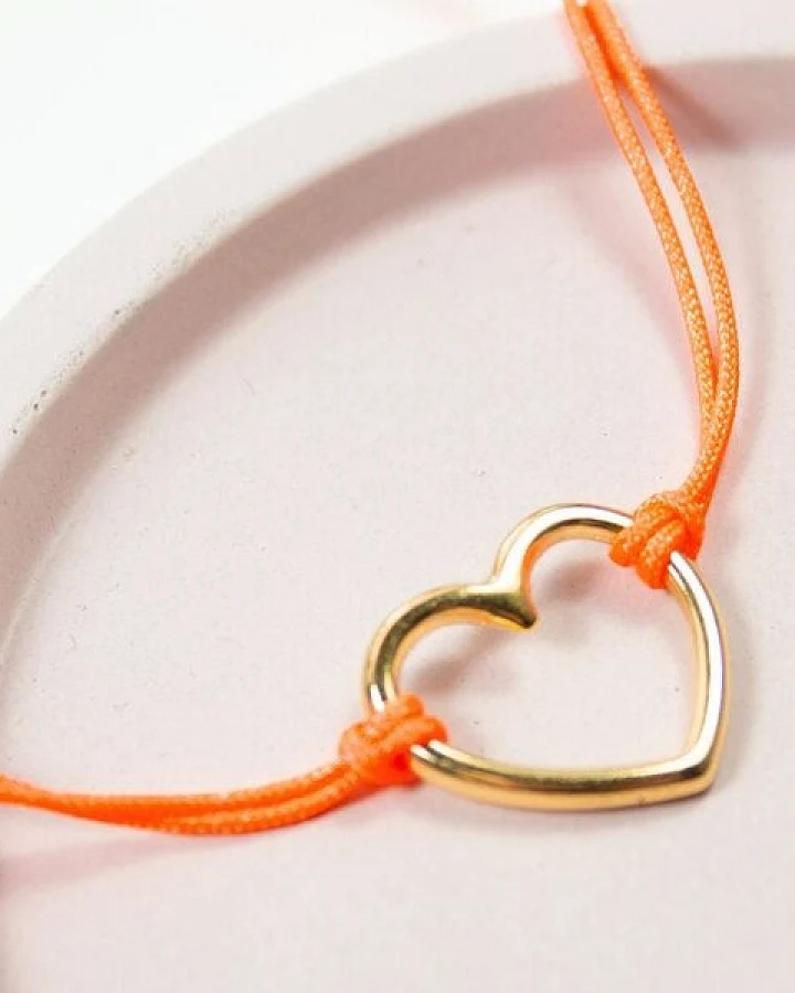 Bow & Hummingbird Armband auf Karte - Herz - Liebe