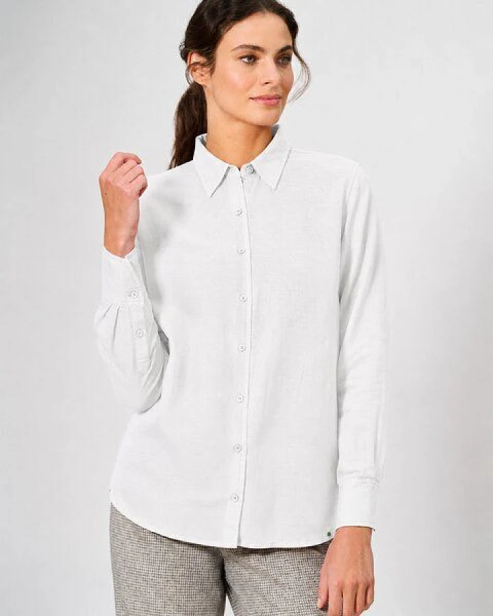 HempAge Damenbluse Hanf/Biobaumwolle