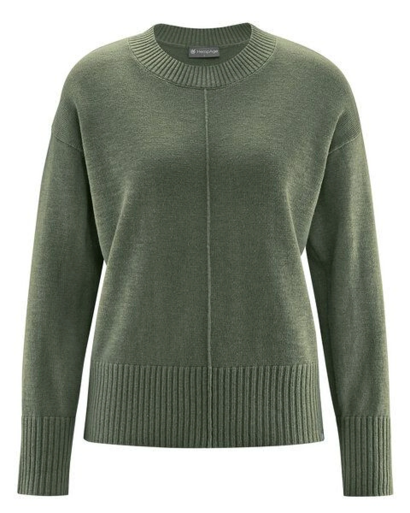 HempAge Strickpullover in Flammgarn Hanf/Biobaumwolle – Ansicht 3