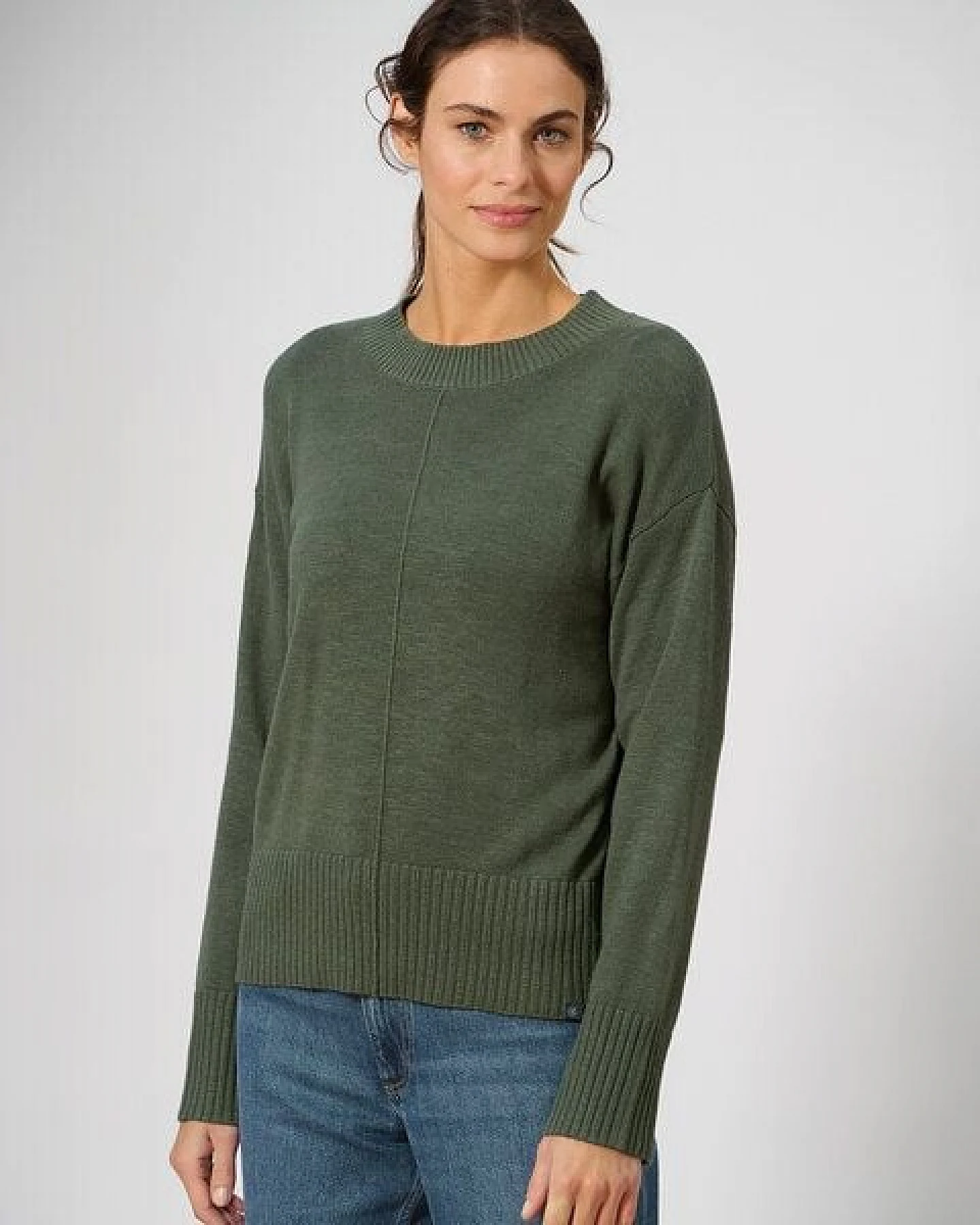 HempAge Strickpullover in Flammgarn Hanf/Biobaumwolle – Ansicht 3