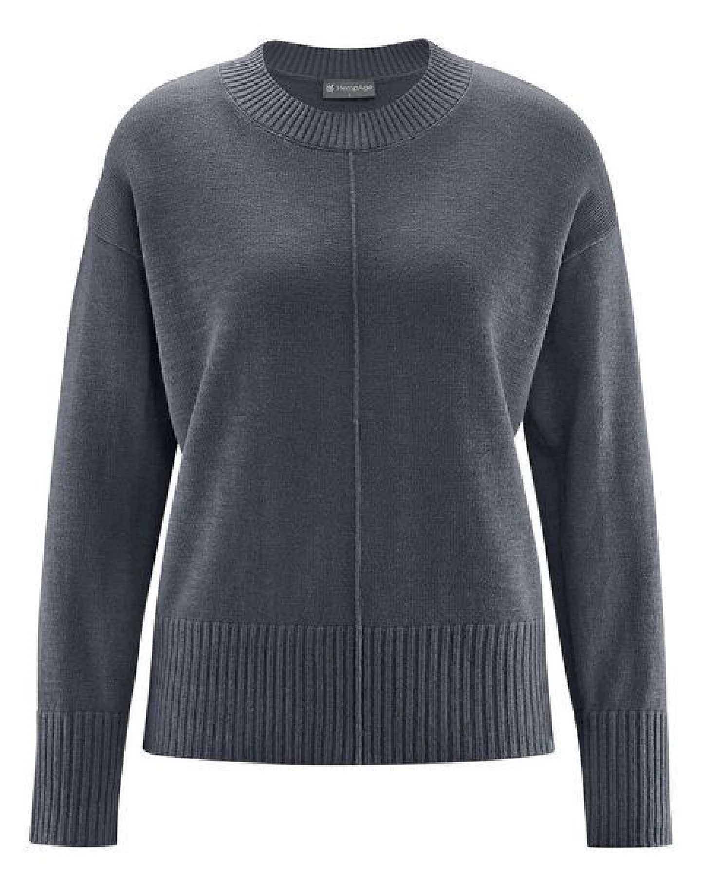 HempAge Strickpullover in Flammgarn Hanf/Biobaumwolle – Ansicht 3