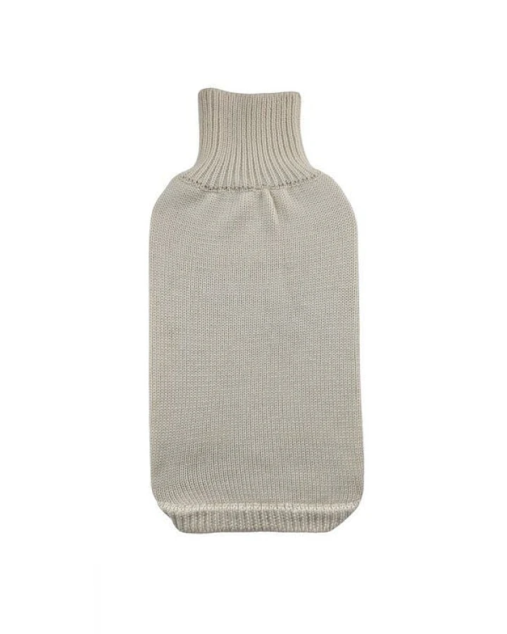 Wooliie Natural Vibe – Handgefertigter Hundepullover aus 100 % Merinowolle in Naturfarbe, glatt gestrickt