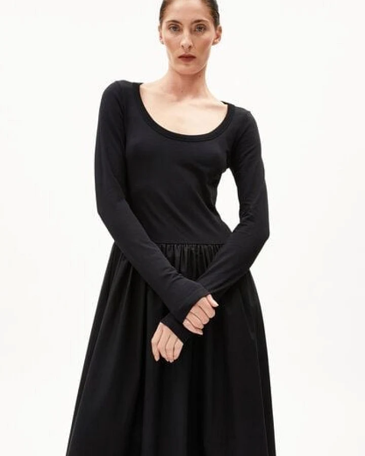 ARMEDANGELS VILARAA Damen Jerseykleid aus Bio-Baumwoll Mix