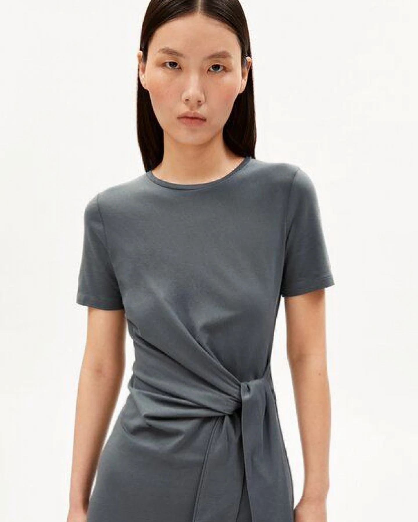 ARMEDANGELS JELTAA Damen Jerseykleid aus Bio-Baumwoll Mix – Ansicht 3