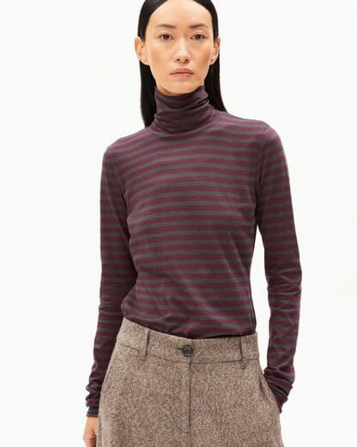ARMEDANGELS GRAZILIANAA STRIPES Damen Longsleeve aus Bio-Baumwolle