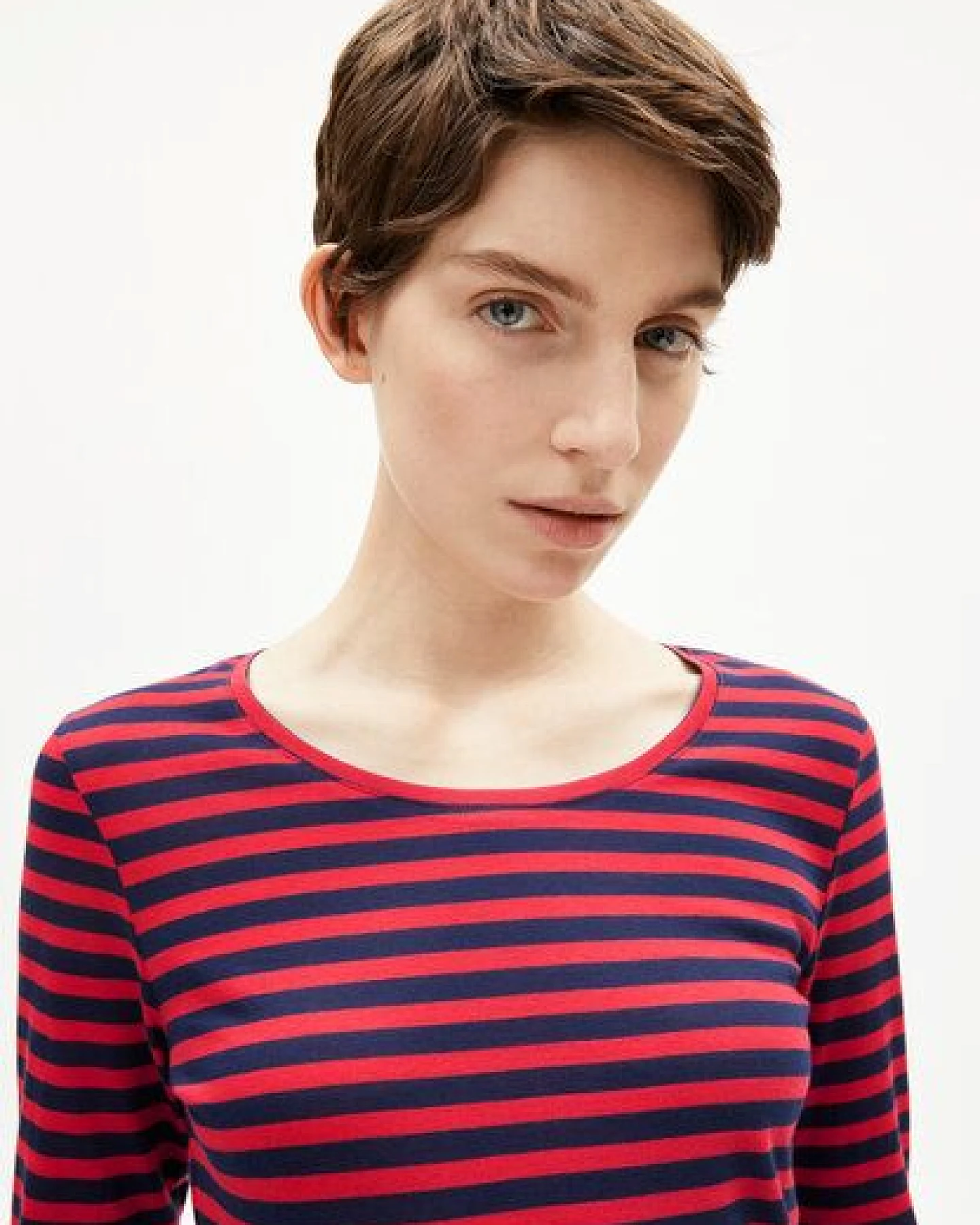 ARMEDANGELS EINIAARA STRIPES Damen Longsleeve aus Bio-Baumwolle – Ansicht 3