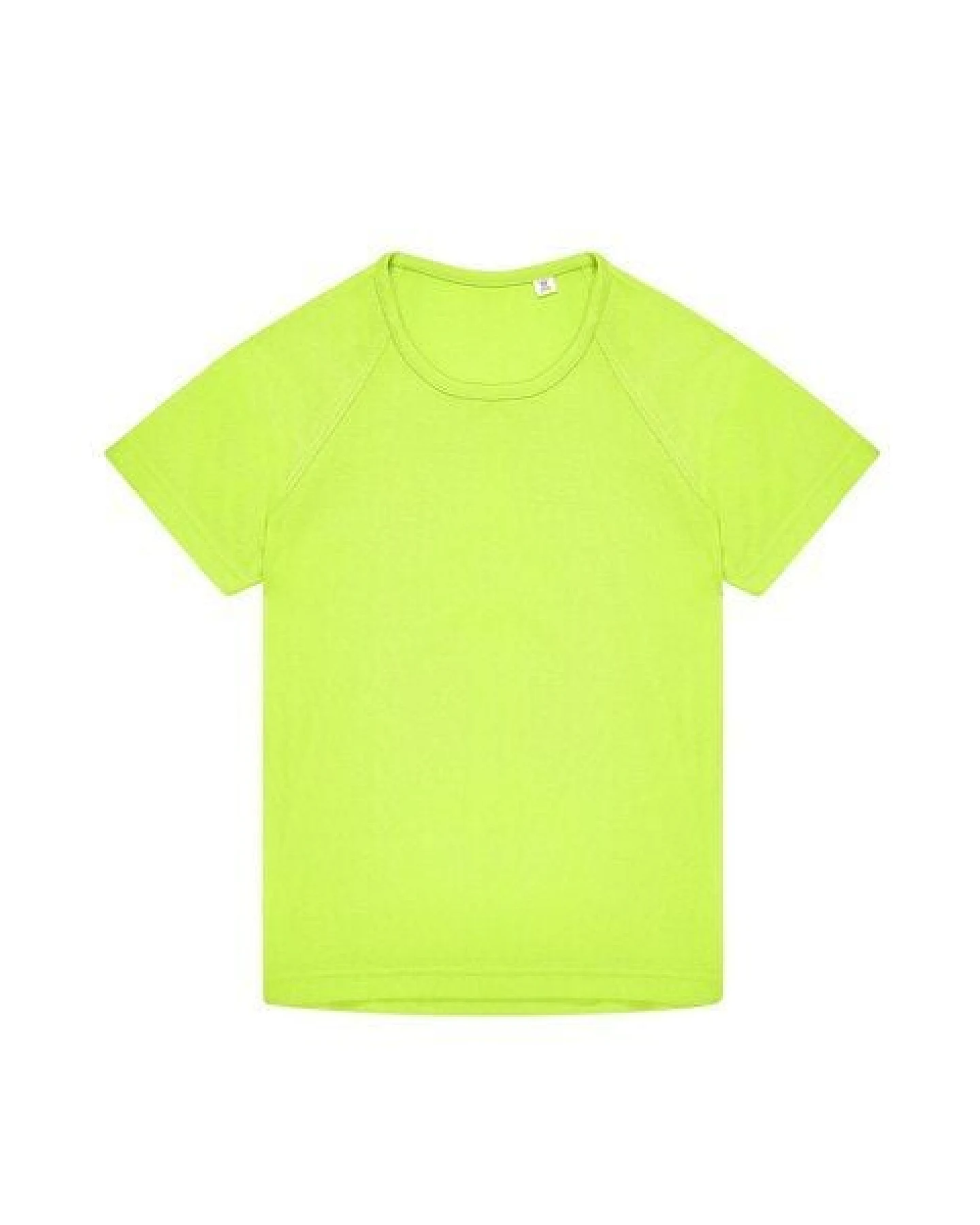 B&C Kinder T-Shirt Sportshirt Kurzarm Atmungsaktiv Rundhals – Ansicht 3
