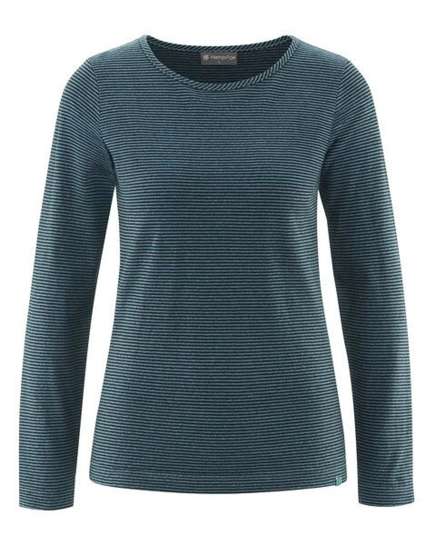 HempAge Gestreiftes Langarm Shirt Hanf/Biobaumwolle – Ansicht 3