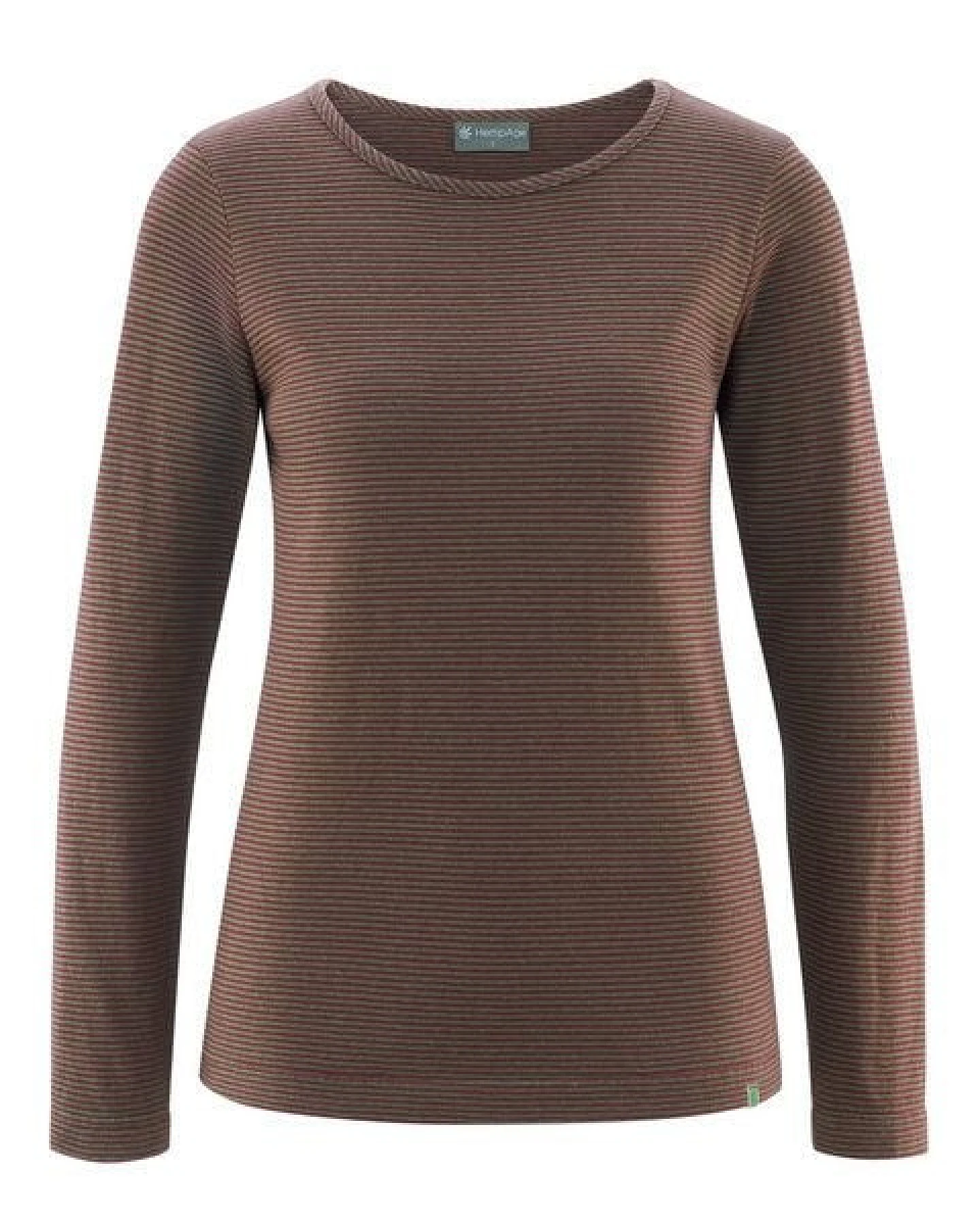 HempAge Gestreiftes Langarm Shirt Hanf/Biobaumwolle – Ansicht 3