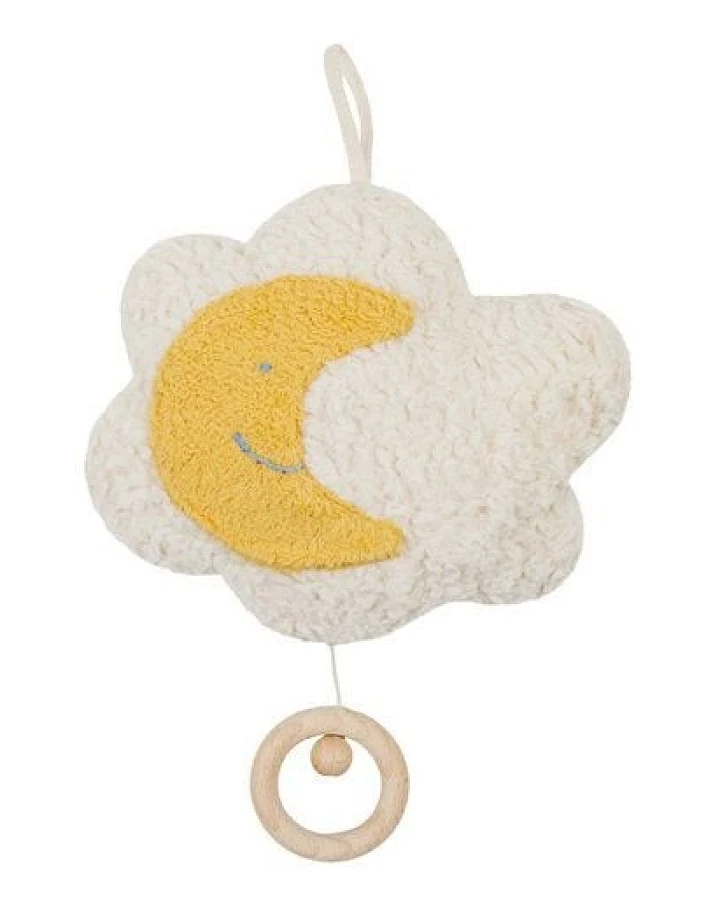 Efie Spieluhr Mond auf Wolke, kbA(organic), Made in Germany