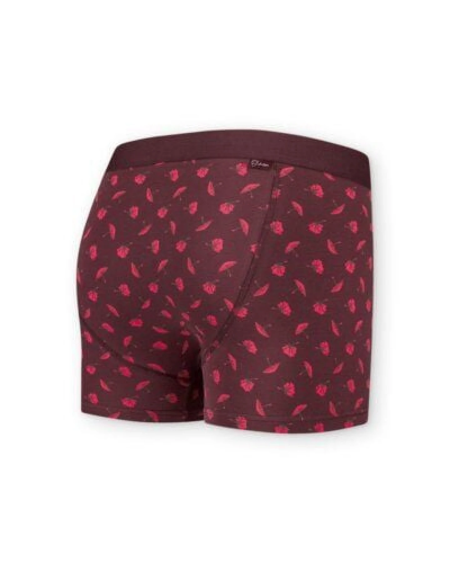A-Dam Dunkelrote Boxer-Briefs Umbrellas – Ansicht 2