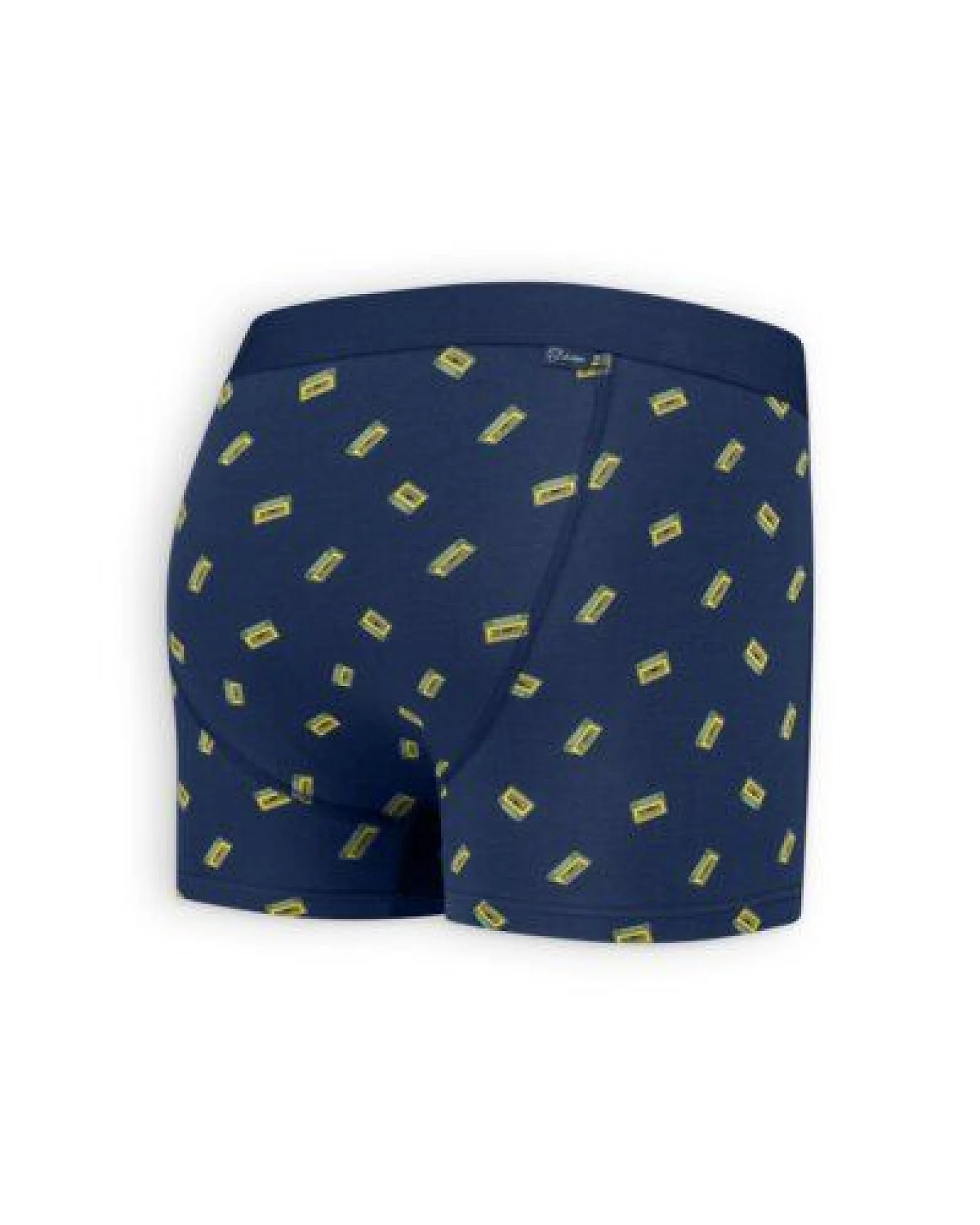 A-Dam Blaue Boxer-Briefs Casette Tape – Ansicht 2