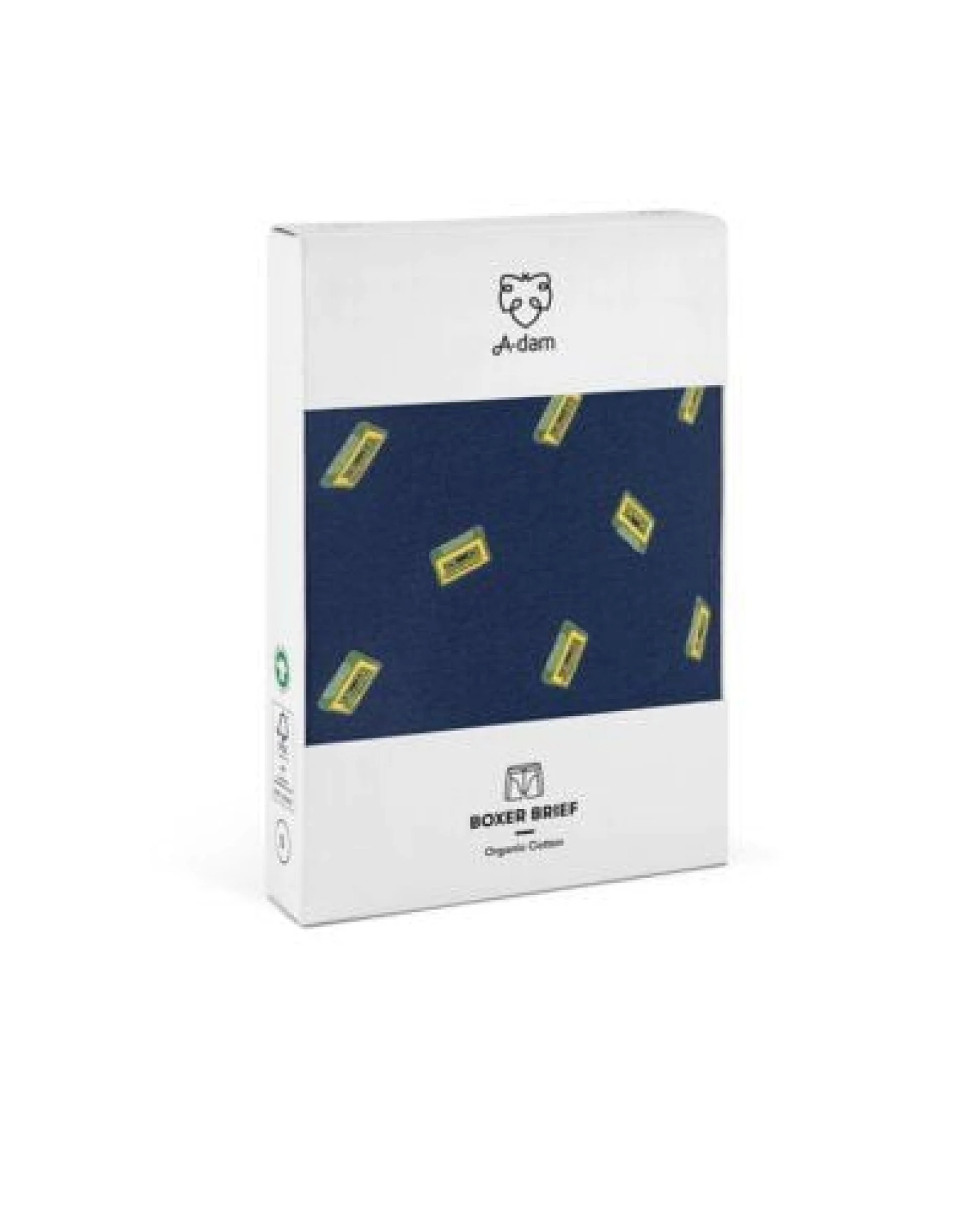 A-Dam Blaue Boxer-Briefs Casette Tape – Ansicht 4