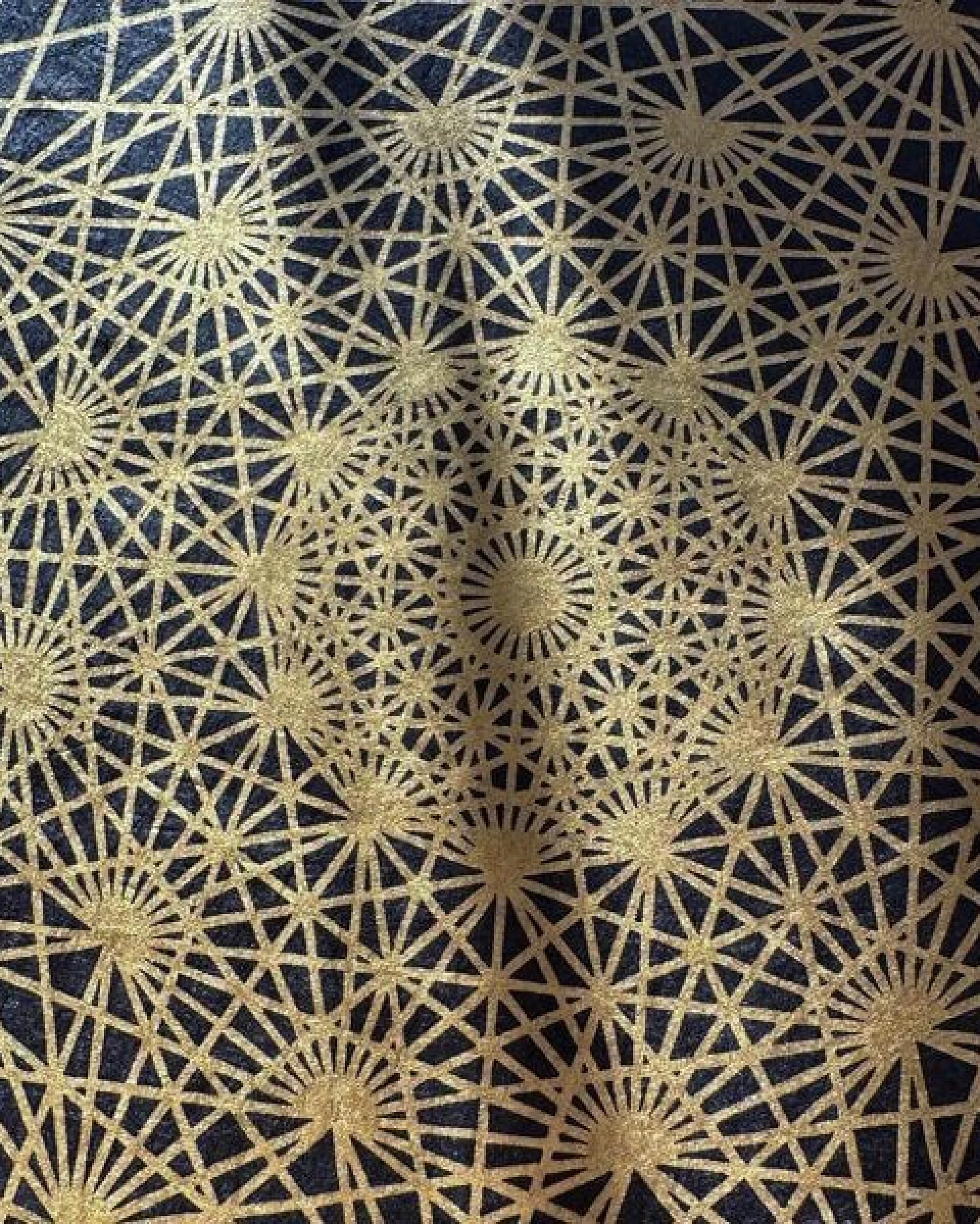 Veskor Cassiopeia DEMIHEPTERAKT Heilige Geometrie Linoldruck – Ansicht 3