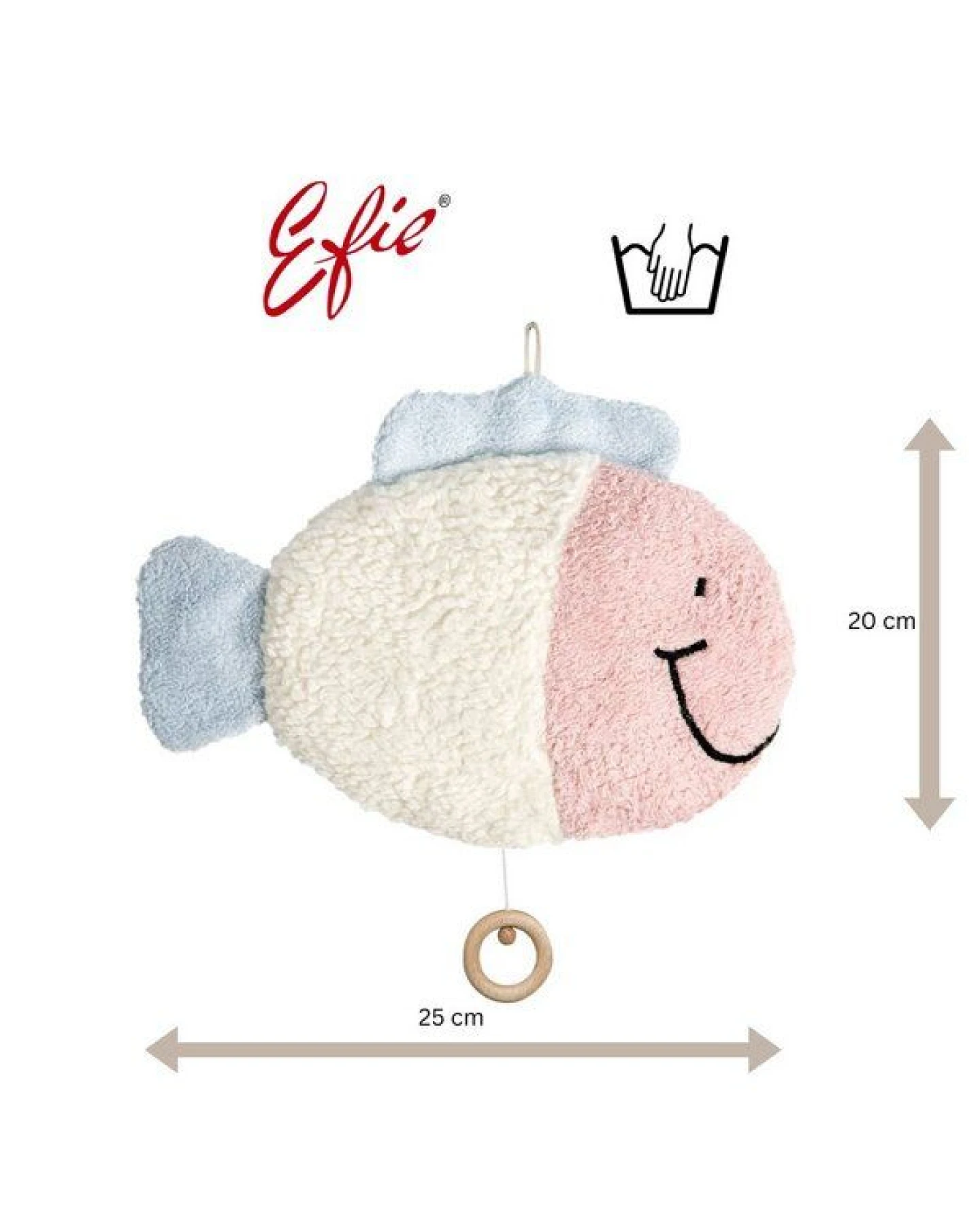 Efie Spieluhr Fisch, kbA (organic) – Ansicht 4