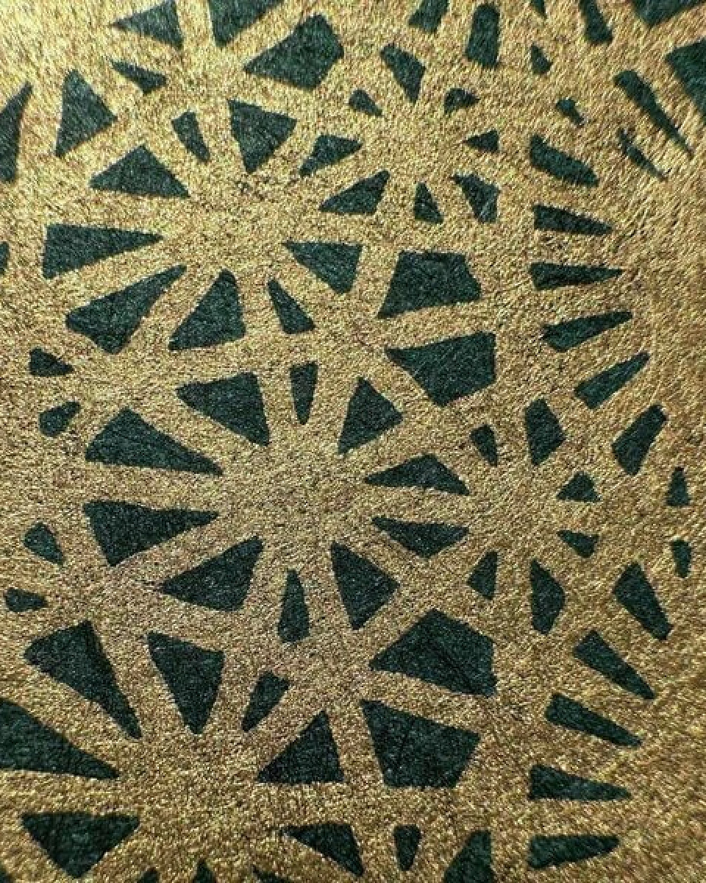 Veskor Cassiopeia DEMIHEPTERAKT Heilige Geometrie Linoldruck – Ansicht 4