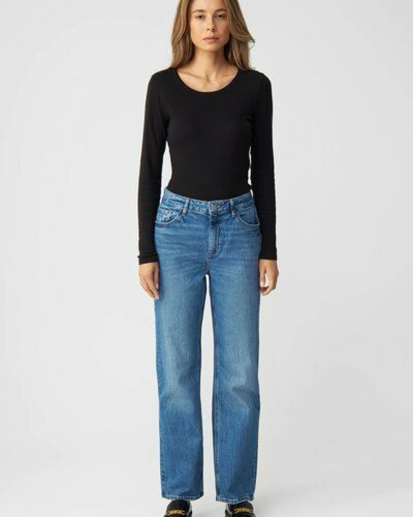 DAWN Jeans MORNING Regular Straight Mid Waist Low Stretch – Ansicht 2