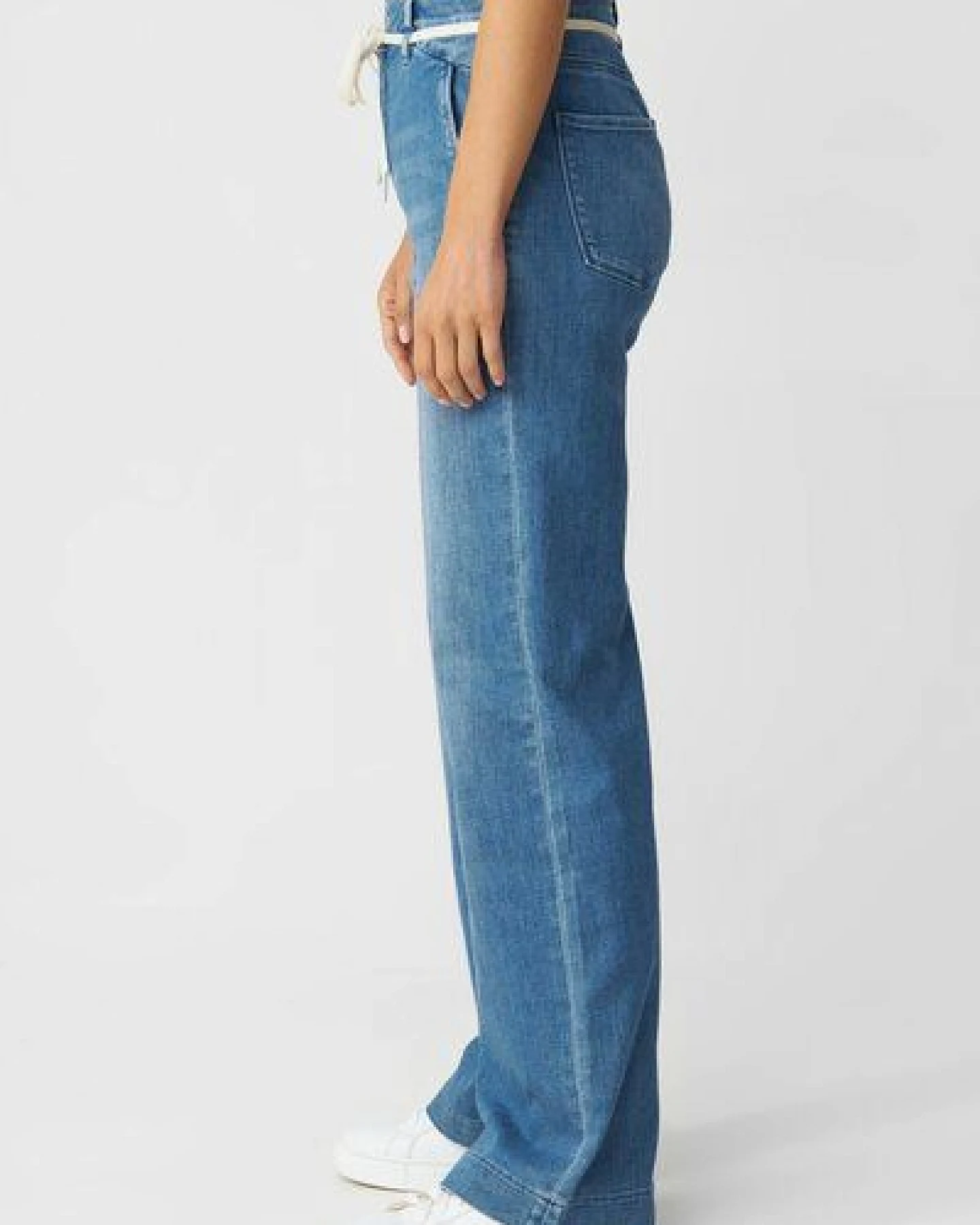 DAWN Jeans DEW Flared Soft Denim French Pocket – Ansicht 3