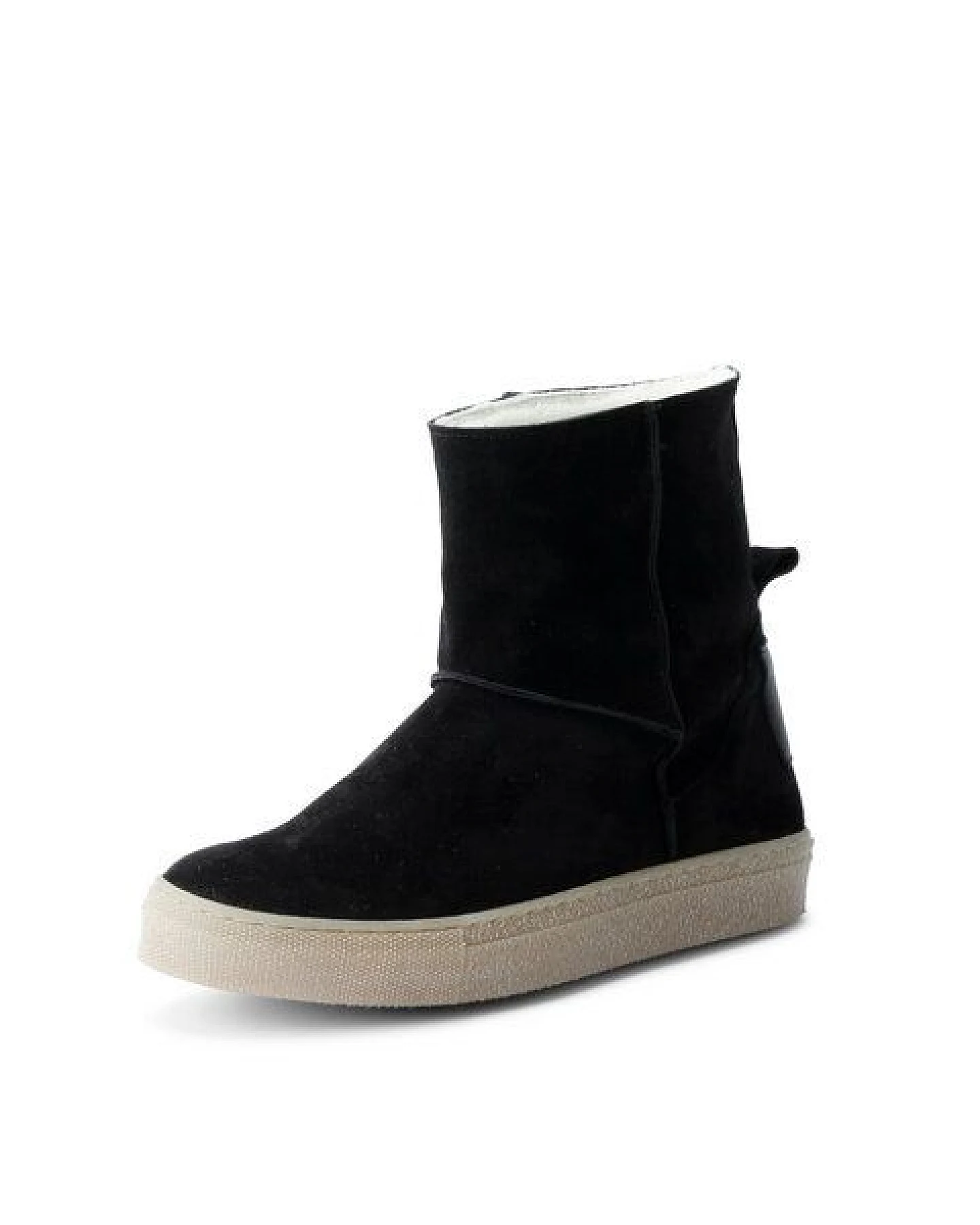 Grand Step Shoes Leder-Boots Nicki Suede black – Ansicht 2
