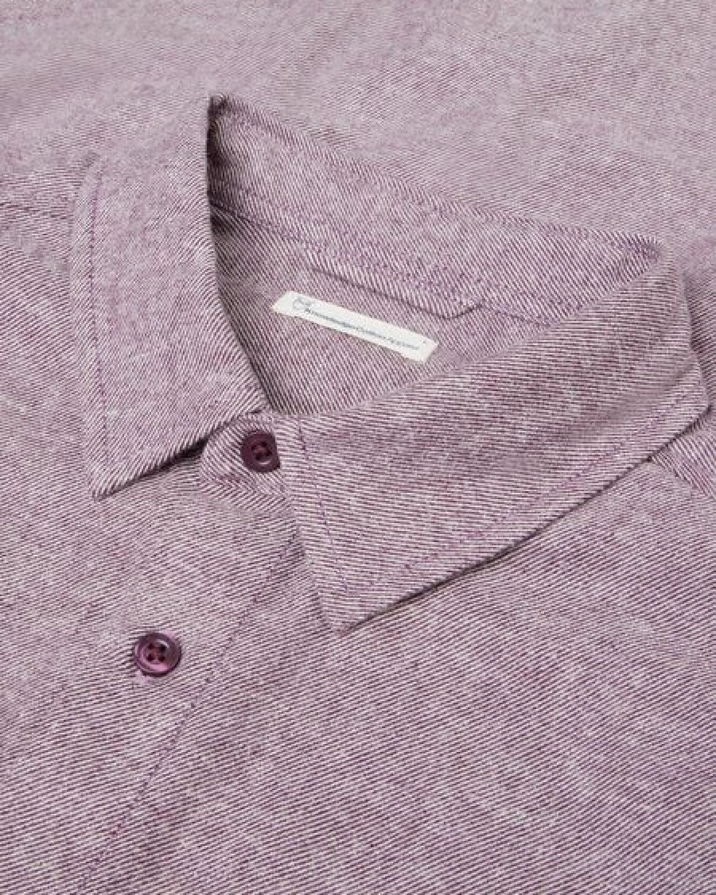 KnowledgeCotton Apparel Flanell-Hemd Regular Fit Heavy Twill – Ansicht 4