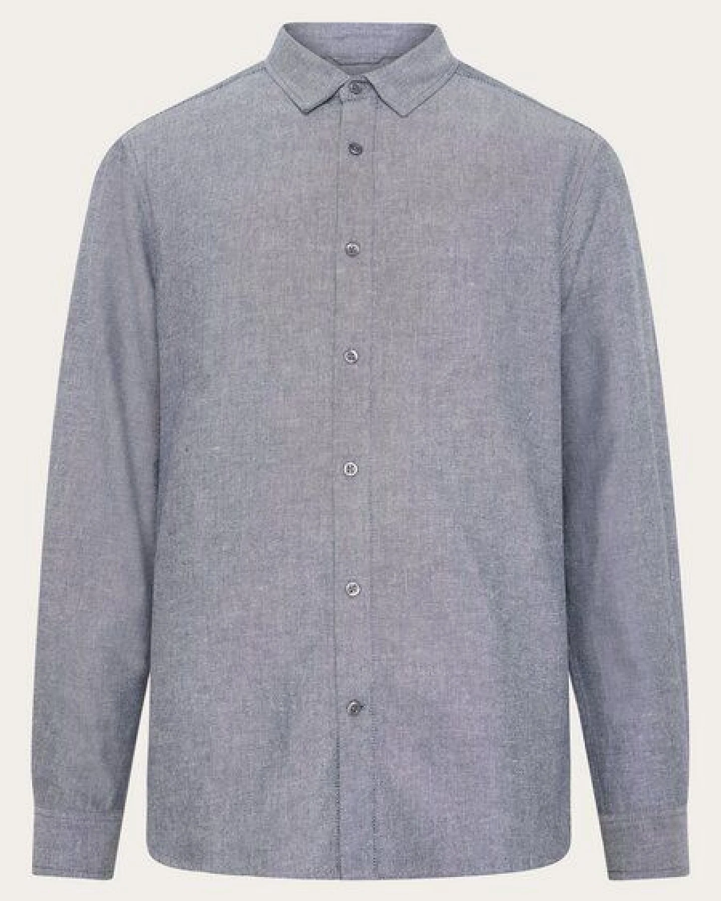 KnowledgeCotton Apparel Flanell-Hemd Regular Fit Heavy Twill – Ansicht 3