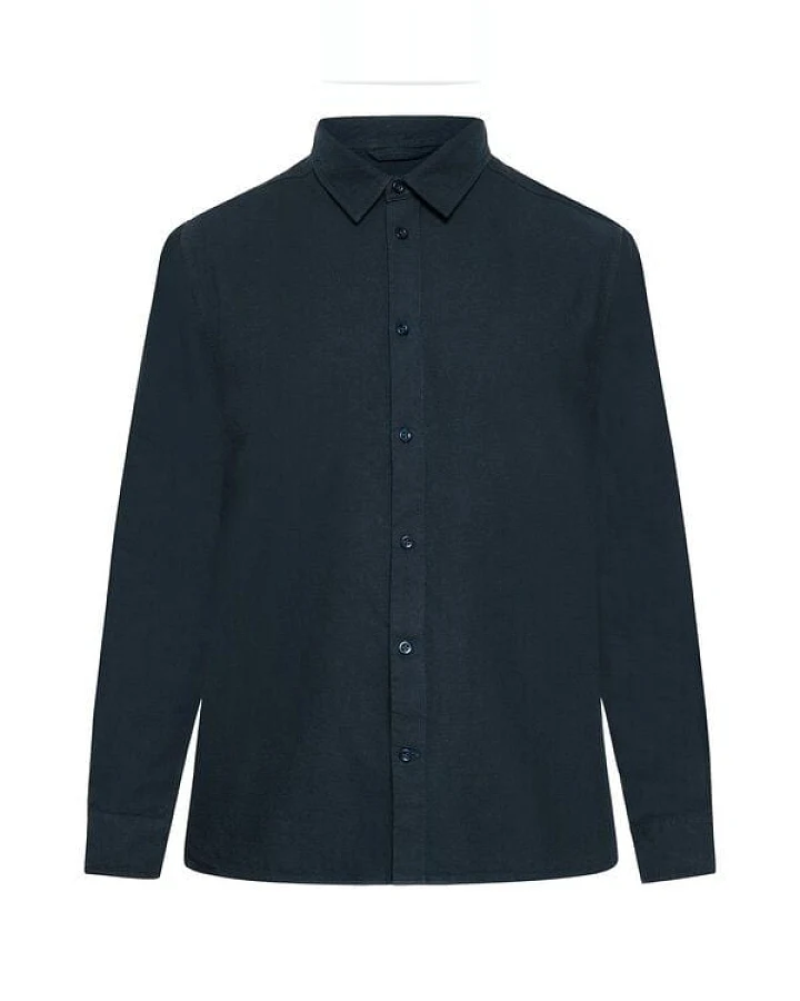KnowledgeCotton Apparel Flanell-Hemd Regular Fit Heavy Twill