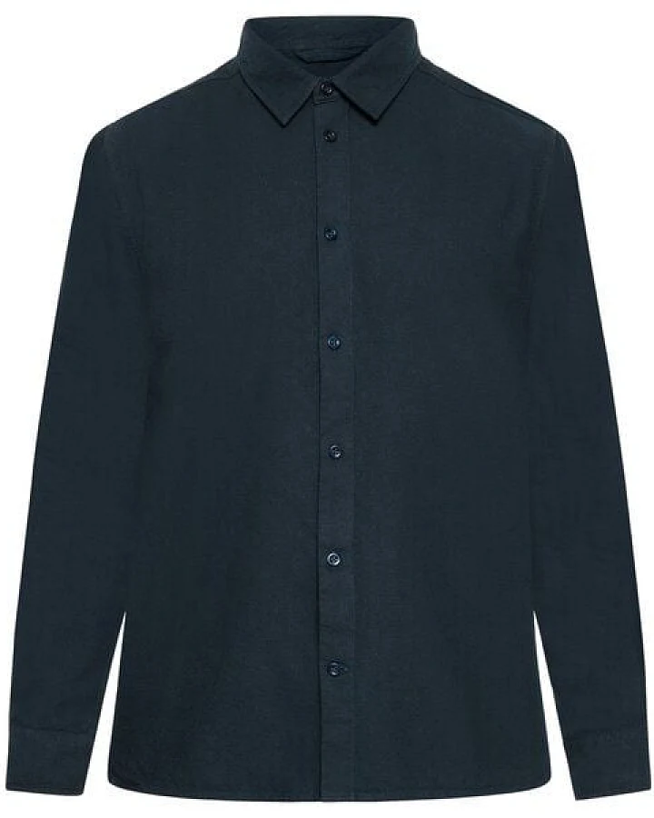 KnowledgeCotton Apparel Flanell-Hemd Regular Fit Heavy Twill