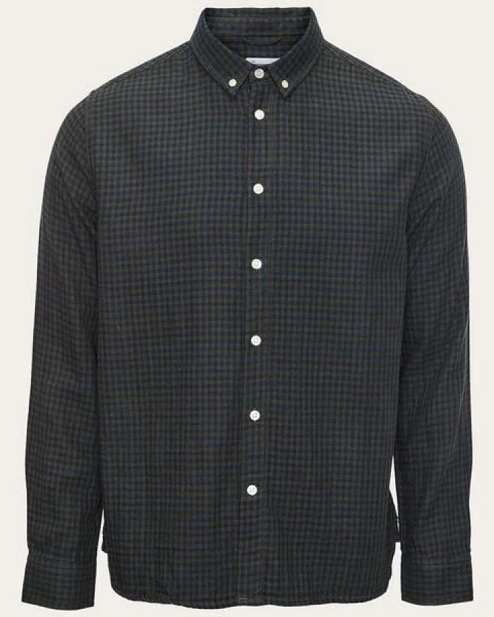 KnowledgeCotton Apparel Karo-Hemd Regular Fit