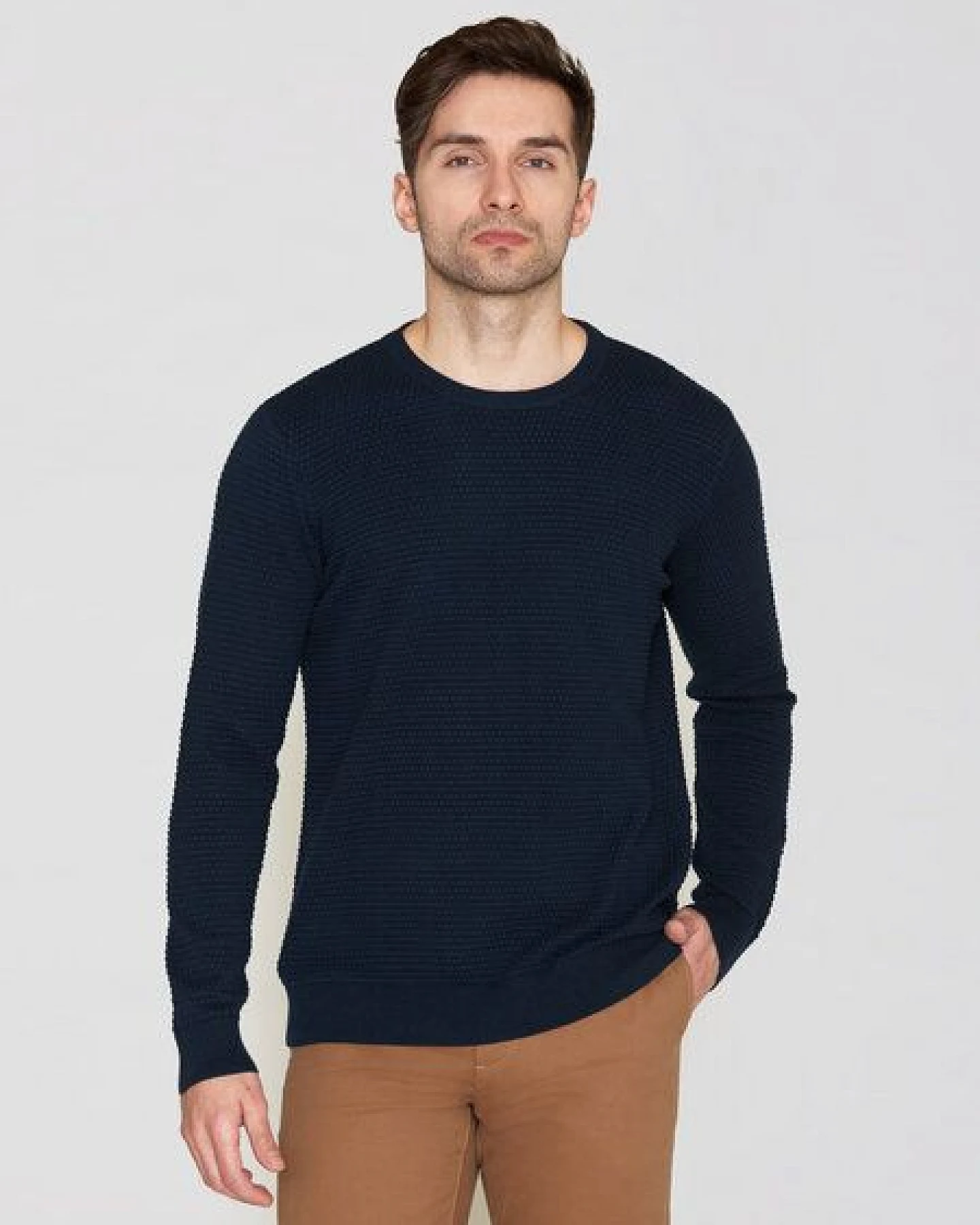 KnowledgeCotton Apparel Strickpullover VAGN – Ansicht 2