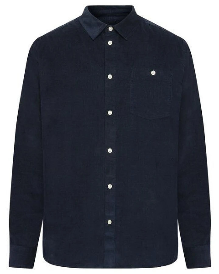 KnowledgeCotton Apparel Cord-Hemd Regular Fit