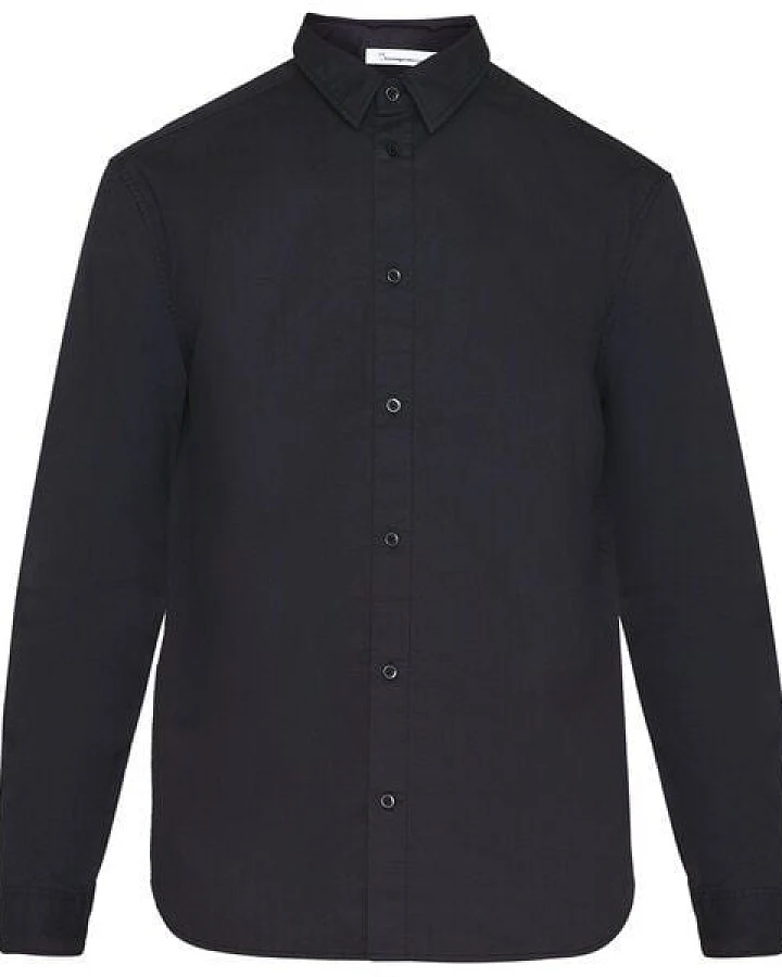 KnowledgeCotton Apparel Langarm-Hemd ALF Regular Fit