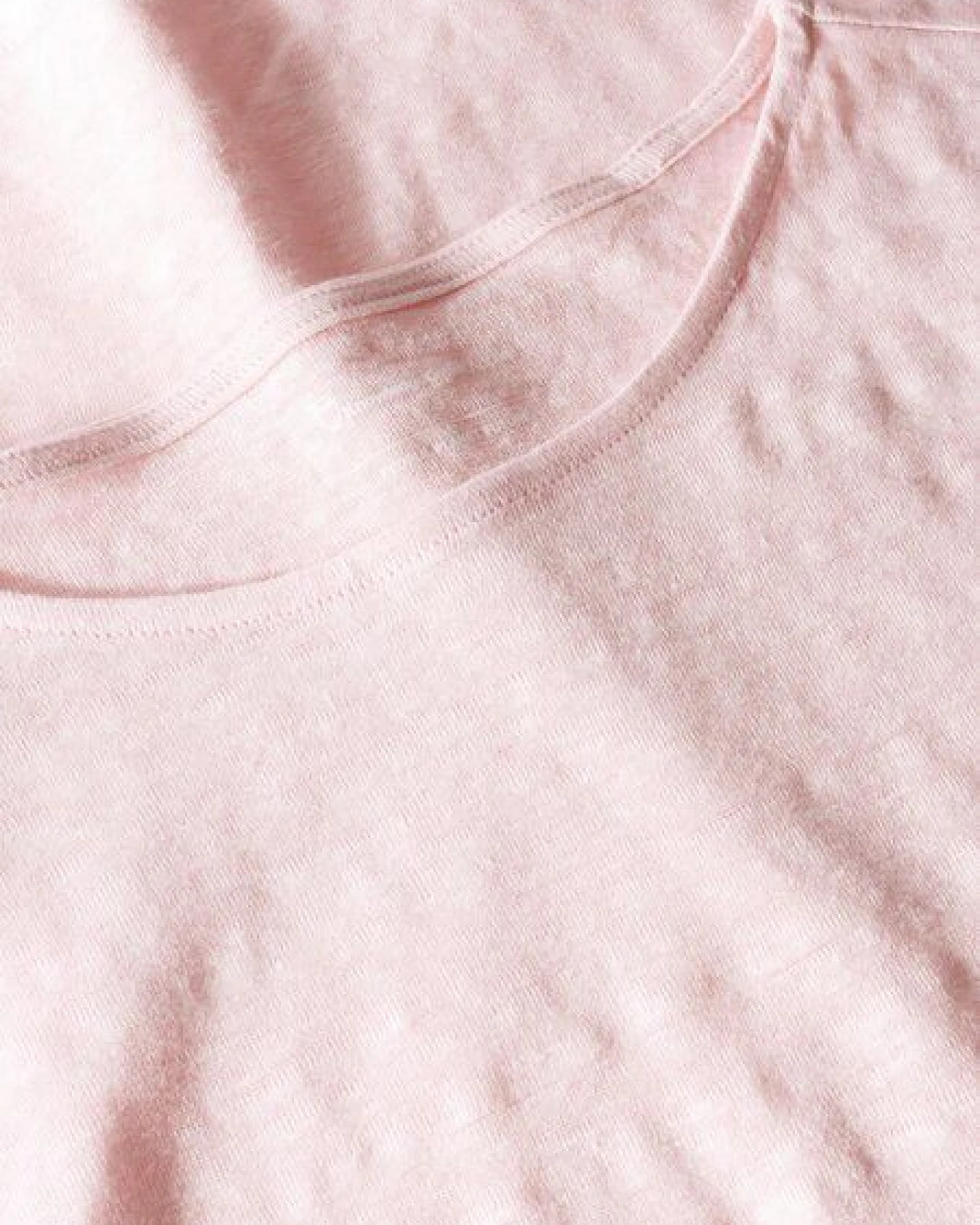 KnowledgeCotton Apparel T-Shirt Loose Fold Up Linen – Ansicht 3