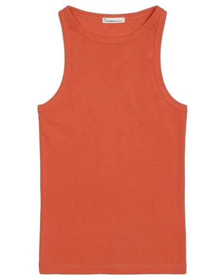 KnowledgeCotton Apparel Top Racer Rib