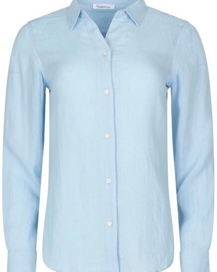 KnowledgeCotton Apparel Leinen-Bluse