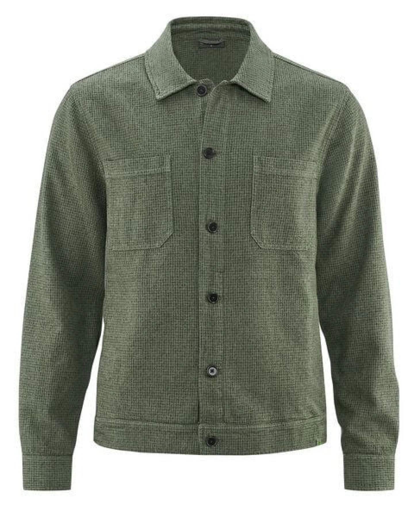HempAge Jacke Herren Pepita Hanf/Biobaumwolle – Ansicht 2