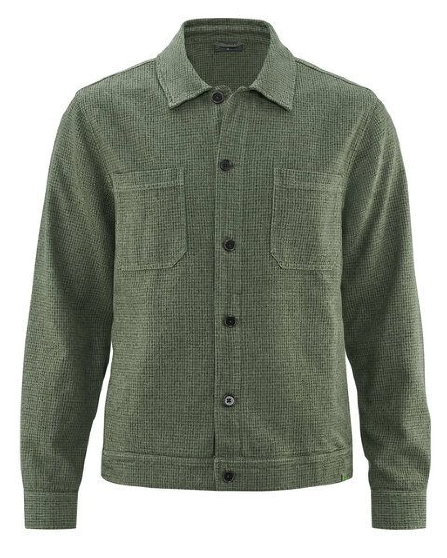 HempAge Jacke Herren Pepita Hanf/Biobaumwolle – Ansicht 2