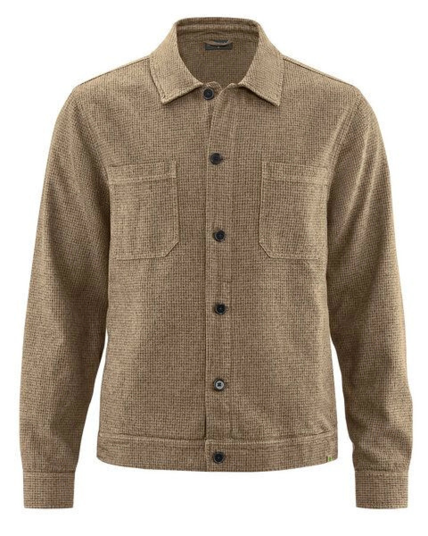HempAge Jacke Herren Pepita Hanf/Biobaumwolle – Ansicht 2