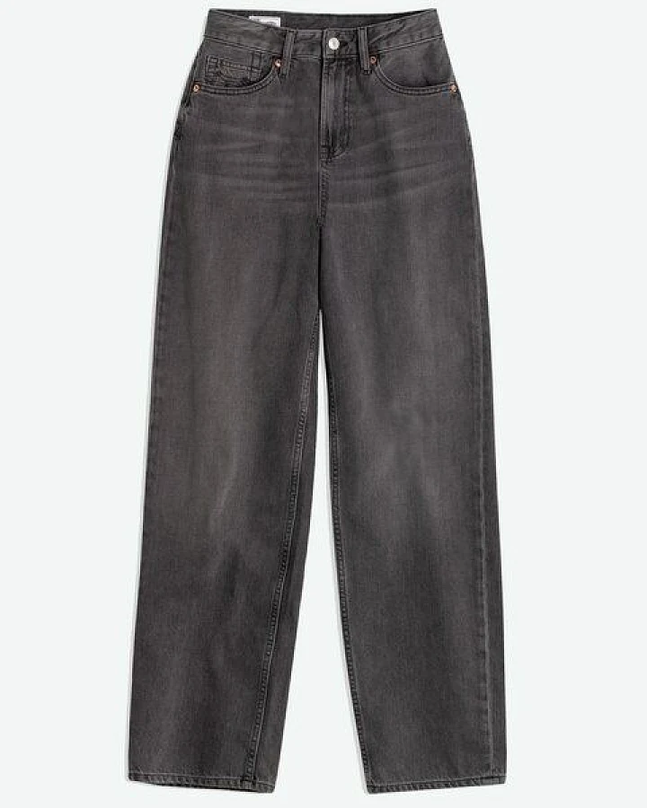 Kings Of Indigo Liora High Rise Straight Pony Black Od Black