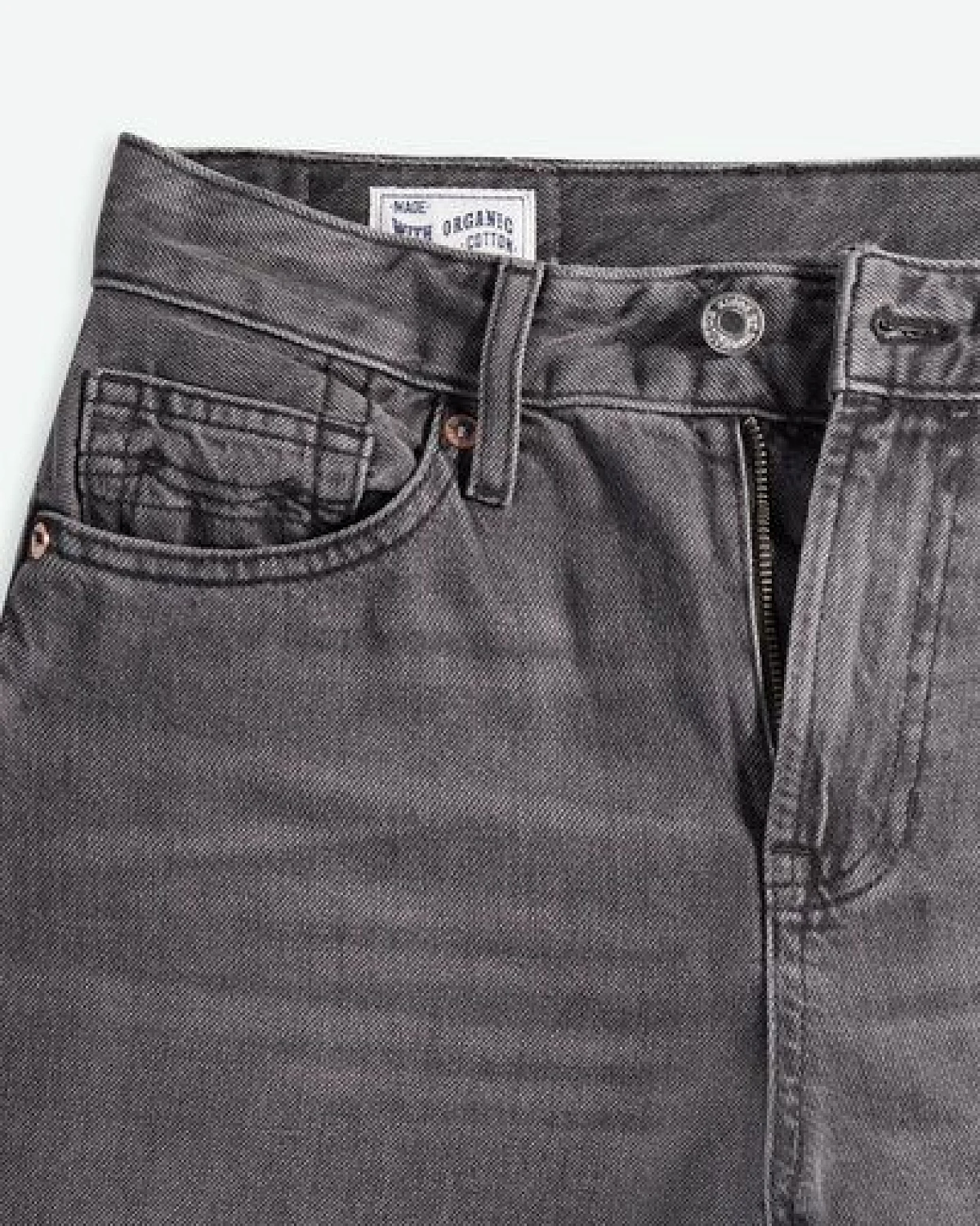 Kings Of Indigo Liora High Rise Straight Pony Black Od Black – Ansicht 3