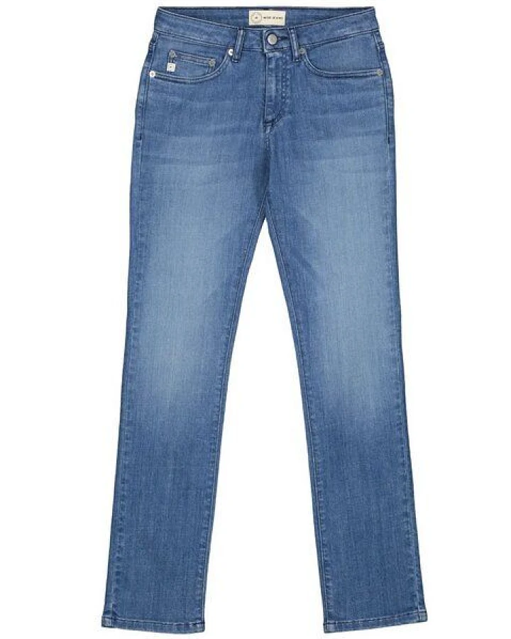 MUD Jeans Jeans Faye Straight Authentic Indigo