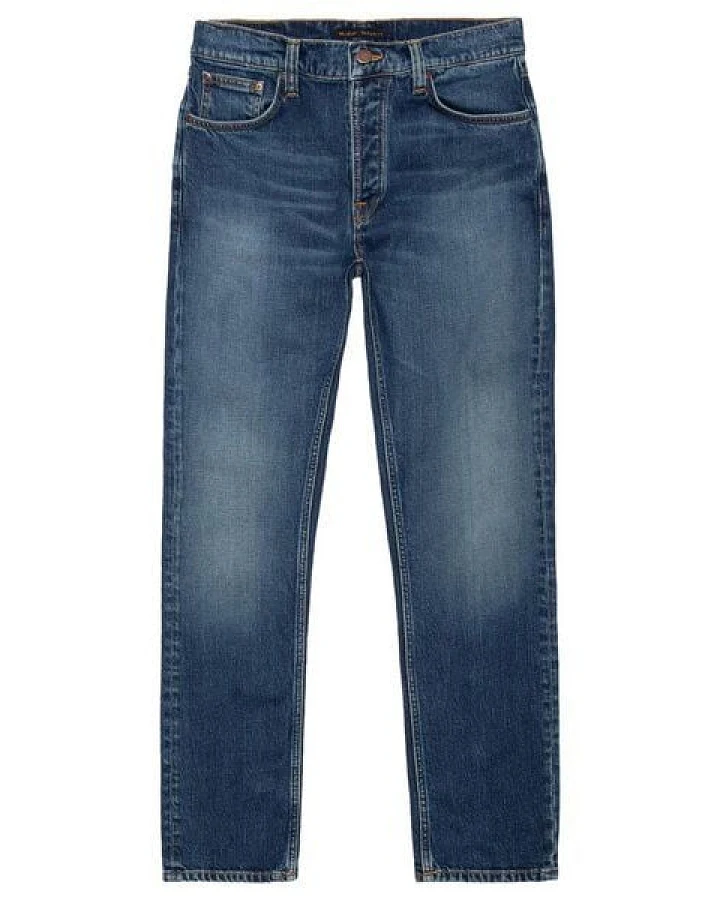 Nudie Jeans Jeans Solid Ollie Wild Blue