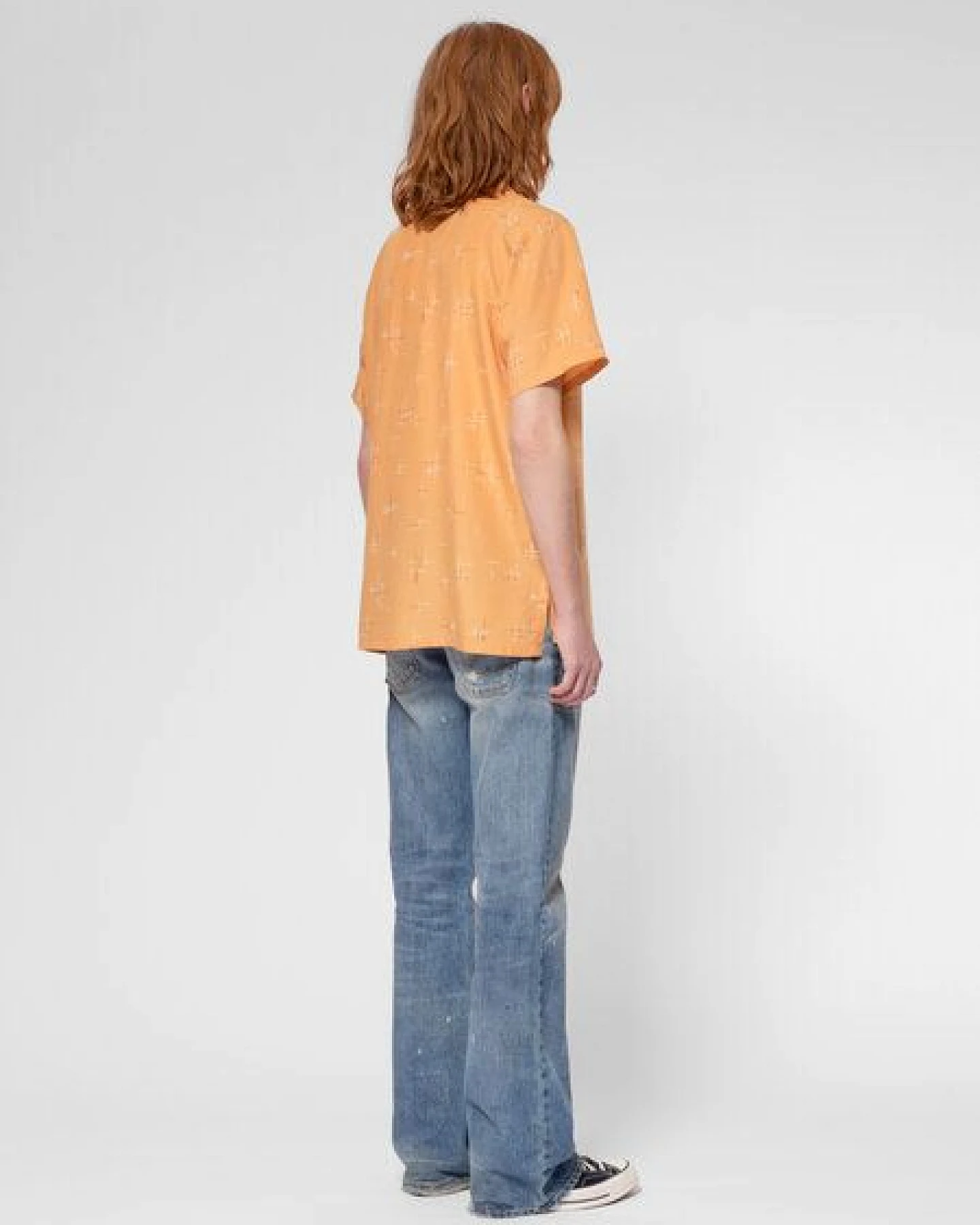 Nudie Jeans Kurzarm-Hemd Arvid 50s Hawaii – Ansicht 4