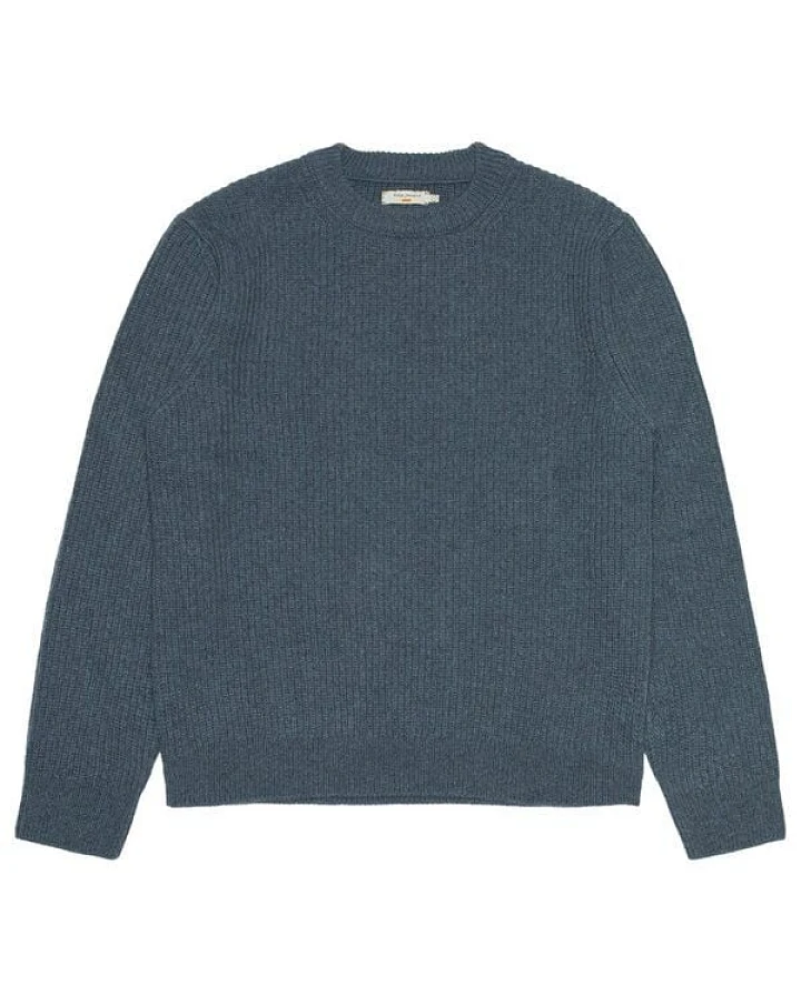 Nudie Jeans Woll-Strickpullover August