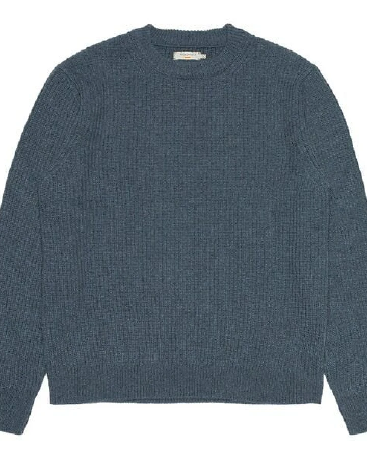 Nudie Jeans Woll-Strickpullover August