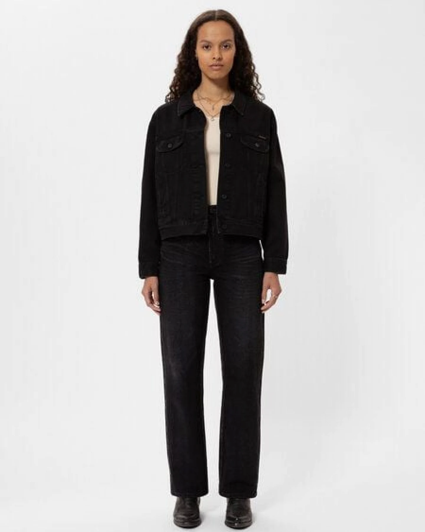 Nudie Jeans Jeans-Jacke Berit – Ansicht 3