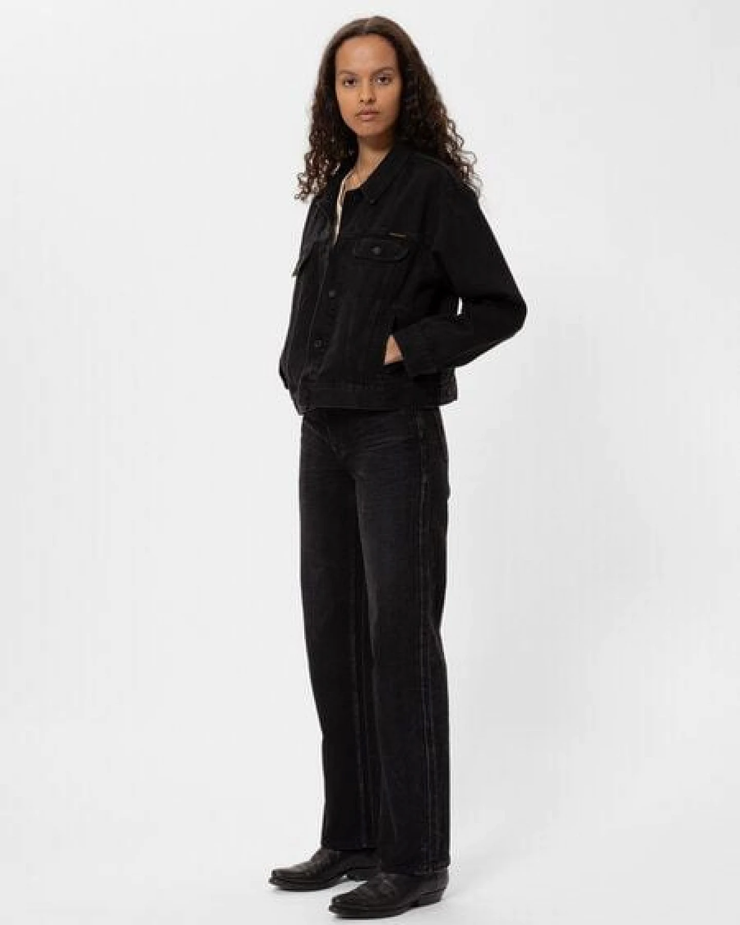 Nudie Jeans Jeans-Jacke Berit – Ansicht 4