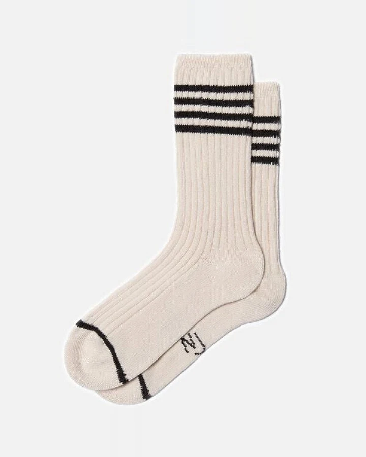 Nudie Jeans Tennis-Socken Stripe