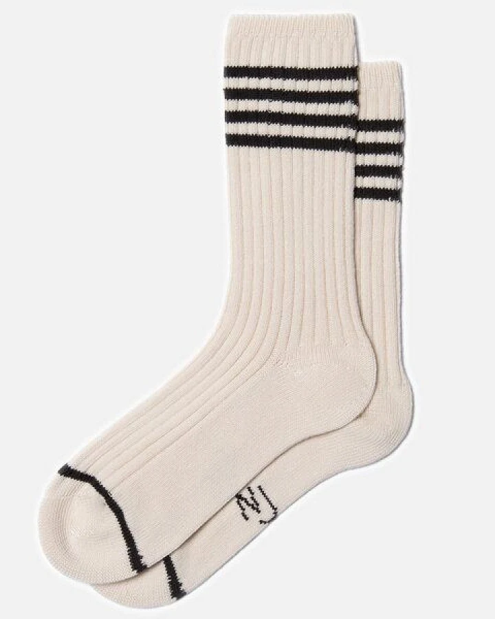 Nudie Jeans Tennis-Socken Stripe
